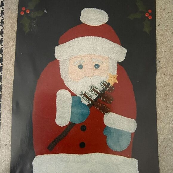 Sew Wonderful Dreams SWD182 Pattern Santa Baby Wall Banner Vintage Christmas - Picture 1 of 5